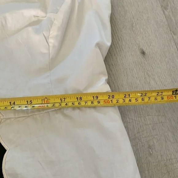 Eshakti black and Creme Scalloped dress size 2X-22W fit and‎ flare midi - Picture 11 of 11